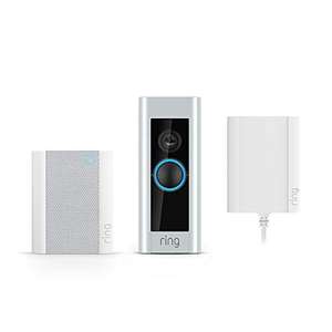 Ring Video Doorbell Pro with Plug-In Adapter and Ring Chime - £148 @ Amazon