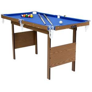 Charles Bentley Junior 4ft Pool Table Blue £45.29 FREE P&P (UK Mainland) @ Charles Bentley