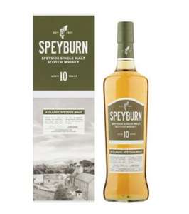 Speyburn 10 year old single malt whisky 70cl £20 Booths Knutsford Cheshire