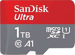 SanDisk Ultra microSDHC memory card + SD adapter £122.52 at Amazon Germany