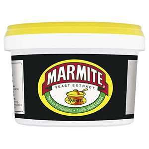 Marmite Yeast Extract Vegan Spread, 600 g Tub £5.89 (Prime) + £4.49 (non Prime) at Amazon