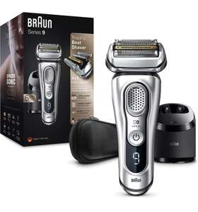 Braun Series 9 Electric Shaver With Clean & Charge Station & Leather Case, Flawless Shave £174.99 @ Amazon