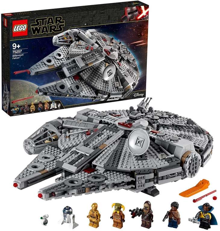 LEGO Star Wars Millennium Falcon Building Set (75257) £80 with code - free click and collect @ Argos