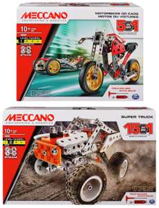 Meccano 15 and 5 Model Bundle Pack Set. £20 with code, free click and collect @ Argos