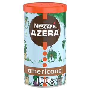 Nescafe Azera Instant Coffee - Americano / Americano Decaffeinated / Intenso (100g) - £2.74 Clubcard Price @ Tesco