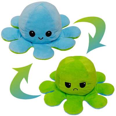 Reversible Octopus Plush Toy: Blue & Green or orange & yellow £3 (£1.99 collection / £3.99 Delivery) @ The Works