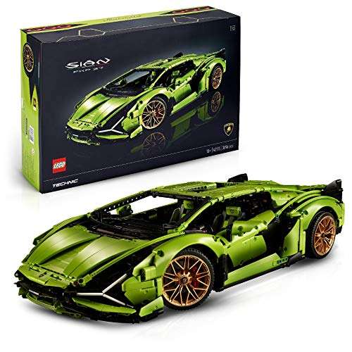 LEGO Technic 42115 Lamborghini Sián FKP 37 Race Car Model Building Set £173.89 Amazon