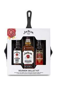 Jim Beam Bourbon Skillet Kit, One Size - Amazon Exclusive, 1 x 350 ml - £19.99 (+£4.49 Non Prime) @ Amazon
