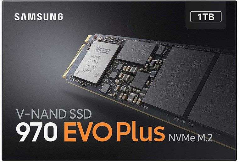 Samsung 970 EVO Plus 1TB M.2 2280 NVMe PCIe SSD £64.69 at Box.co.uk