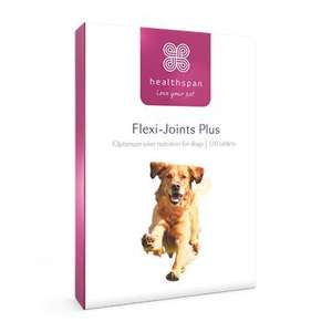 Deal for the Dog lovers! Flexi-Joints Plus X120 tablets - £9.48 using code @healthspan. Code works on other items NMRE-JNV