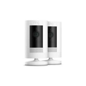 Ring Battery Stick Up Cam Duo Pack, White/Black £104.89 with code @ Costco
