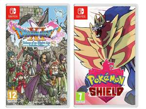 Pokemon Shield /Dragon Quest XI Definitive Edition (Nintendo Switch) - £29.99 each Click & Collect (+£2.99 delivered) @ Argos/eBay