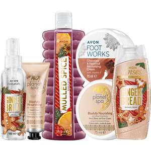 Avon sugar and spice pamper pack, now £7.65 +£3 delivery @ Avon