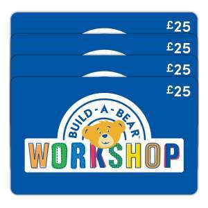 £100 BUILD-A-BEAR Gift Card Multipack (4 x £25) - £63.99 (Members Only) @ Costco