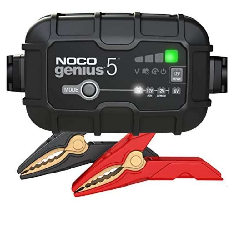 Noco Genius 5. Fully automatic battery charger - £48.99 @ Amazon