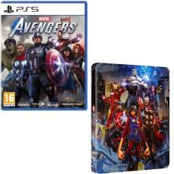 PS5/PS4/XBOX Marvel's Avengers + Exclusive Steel Book £13.99 + £4.99 Delivery @ GAME