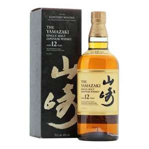 Suntory Yamazaki 12 Year Old Japanese Single Malt Whisky £99.90 + delivery £4.95 @ WhiskyWorld