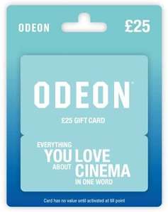 Odeon £25 Gift Card for £20 @ Amazon