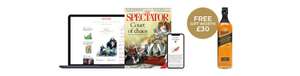 70cl Johnnie Walker Black Label with Spectator Magazine subscription - 12 issues for £12 @ The Spectator Magazine