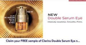 NEW Clarins Double Serum Eye Free sample @Boots