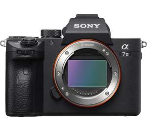 SONY a7 III Mirrorless Camera - Black, Body Only £1599 (£1149 after Sonyy Cashback) @ Currys
