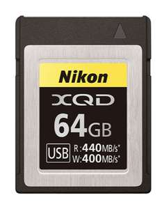 Nikon 64GB XQD Memory Card Regular price £139.00 Now £90.00