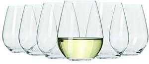 Maxwell & Williams Vino Stemless Wine Glasses, White, Set of 6 (400ml) £17.44 at Amazon Prime (+£3.99 non Prime)