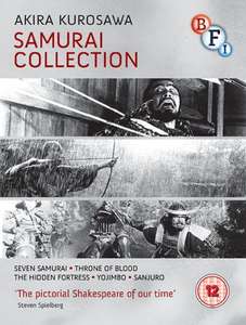 Akira Kurosawa Samurai Collection Blu-Ray (Black Friday) for £24.99 +£2.50 delivery @ BFI