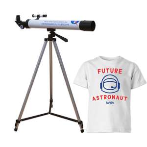 NASA Telescope & Kids' T-Shirt Bundle £25.99 delivered @ IWOOT
