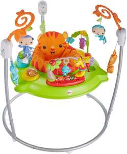 Fisher-Price Roarin' Rainforest Jumperoo, Infant Activity Center with music, lights and sounds - £69.99 @ Amazon