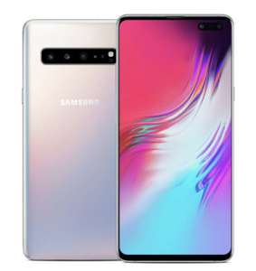 Samsung Galaxy S10 5G Crown Silver 256GB Smartphone In Refurbished Good Condition - £219.99 With Code @ 4Gadgets
