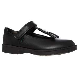 Kickers younger kids black leather shoes - £19.99 (£1.99 click and collect / £3.99 delivery) @ TK Maxx