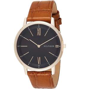 Tommy Hilfiger Mens Watch 1791516 with Brown Leather Strap £58.70 delivered @ Amazon