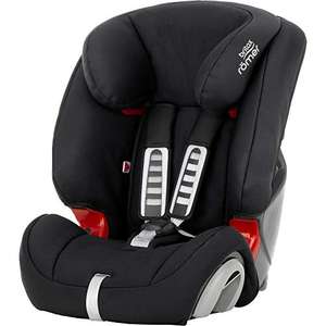 BRITAX RÖMER Car Seat EVOLVA 1-2-3, child from 9 to 36kg (Group 1/2/3) from 9 months to 12 years old, Cosmos Black £99 at Amazon