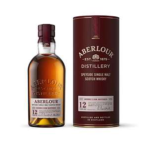 Aberlour 12 Year Old Single Malt Scotch Whisky 70 cl with Gift Box £28 @ Amazon