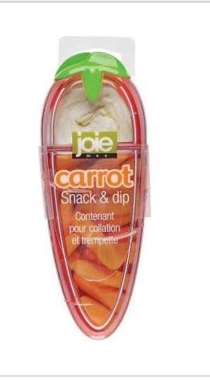 Joie carrot snack and dip container 50p at Morrison’s Sutton