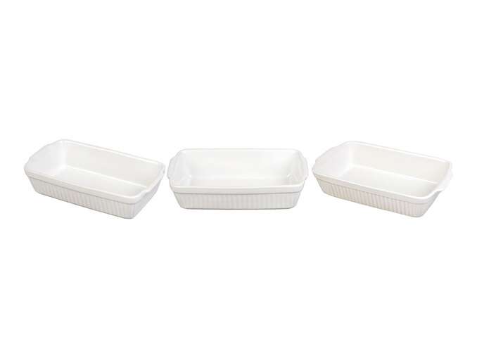 Ernesto Stoneware Oven Dish Set 3 pack (22/27/34 cm) £12.99 Instore @ Lidl From 12th December