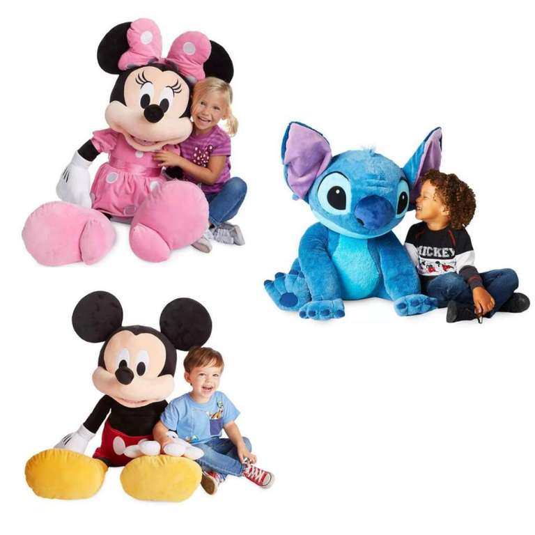 Disney Store Giant Stitch / Minne Mouse / Mickey Mouse Soft Toys £56 delivered @ shopDisney