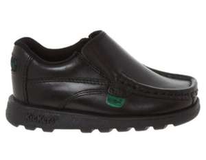 KICKERS Black Leather Shoes for younger kids £19.99 (£1.99 click and collect) at TKMAXX