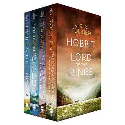 The Lord of the Rings & the Hobbit: 4 Book Box Set £10 (£2.99 delivery) At The Works