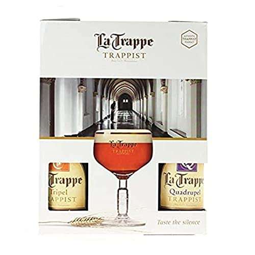 La Trappe 4 Beers with Glass Gift Pack £14.37 Prime (+£4.99 Non-Prime) @ Amazon