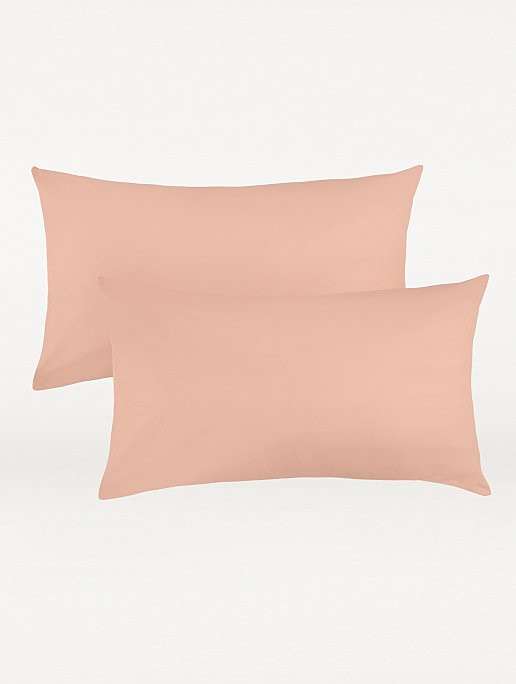 Just Wellness 100% Pink Organic Cotton Pillowcase Pair - £1.75 + free click and collect / £2.95 delivery @ Asda George