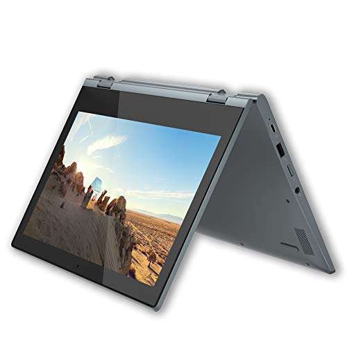 Lenovo IdeaPad Flex 3 11.6" HD 2-in-1 Touchscreen Chromebook (Celeron 1.1 GHz CPU, 4GB RAM, 64GB eMMC, Chrome OS) - Abyss Blue £179 @ Amazon
