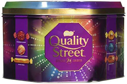 Nestle Quality Street Tin, 2kg £11.11 Prime (+£4.49 Non-Prime) @ Amazon