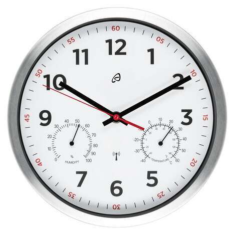 Auriol Radio-Controlled Wall Clock £7.99 instore @ Lidl