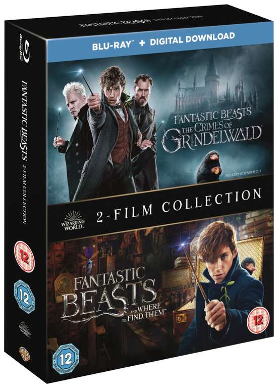 Fantastic Beasts Double Pack Blu-Ray Box Set - £4 + free Click and Collect in very limited locations eg London @ Argos