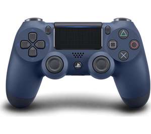 PLAYSTATION Sony DualShock 4 Wireless Controller - Midnight Blue £39.99 free delivery with code at Curry’s