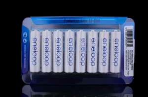Eneloop Rechargeable AAA Battery - 8 Pack - 750mAh - £14.99 delivered @ 18650uk / eBay
