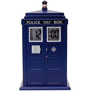 DOCTOR WHO Tardis Digital Projection Alarm Clock, DR190 - £20.01 @ Amazon