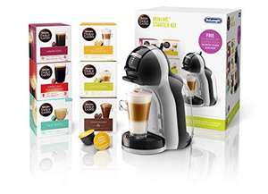 De'Longhi Nescafé Dolce Gusto Mini Me, Single Serve Capsule Starter Kit Including 6 boxes of Coffee Pods - £48.99 @ Amazon